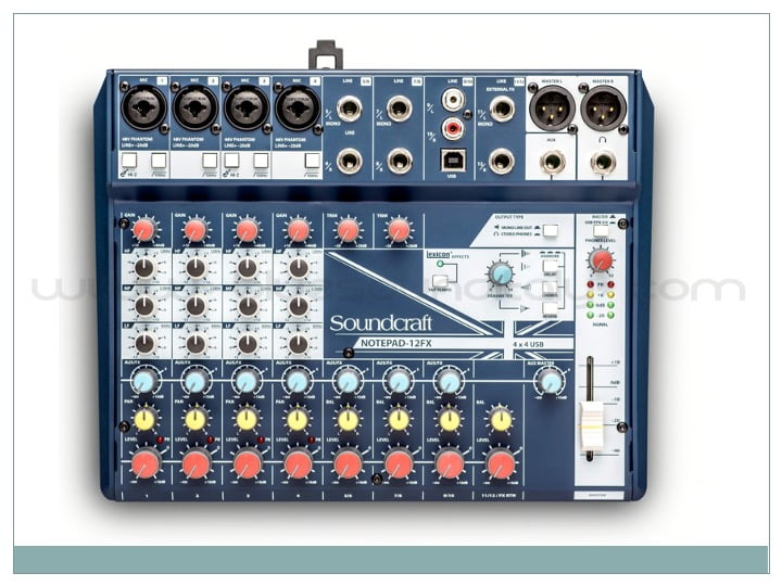 SOUNDCRAFT NOTEPAD 12FX