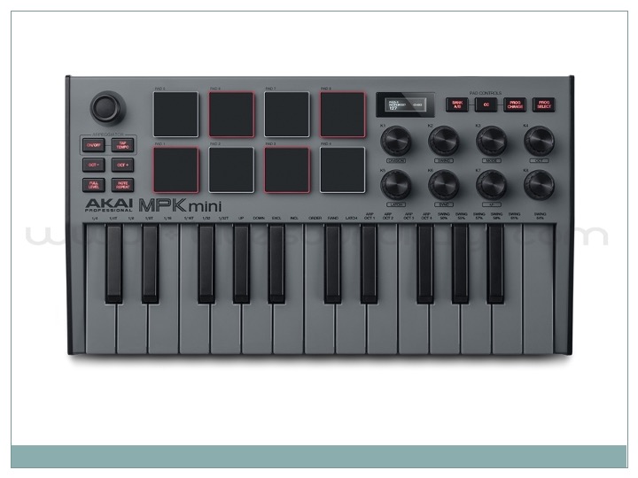 AKAI MPK MINI MK3 GREY